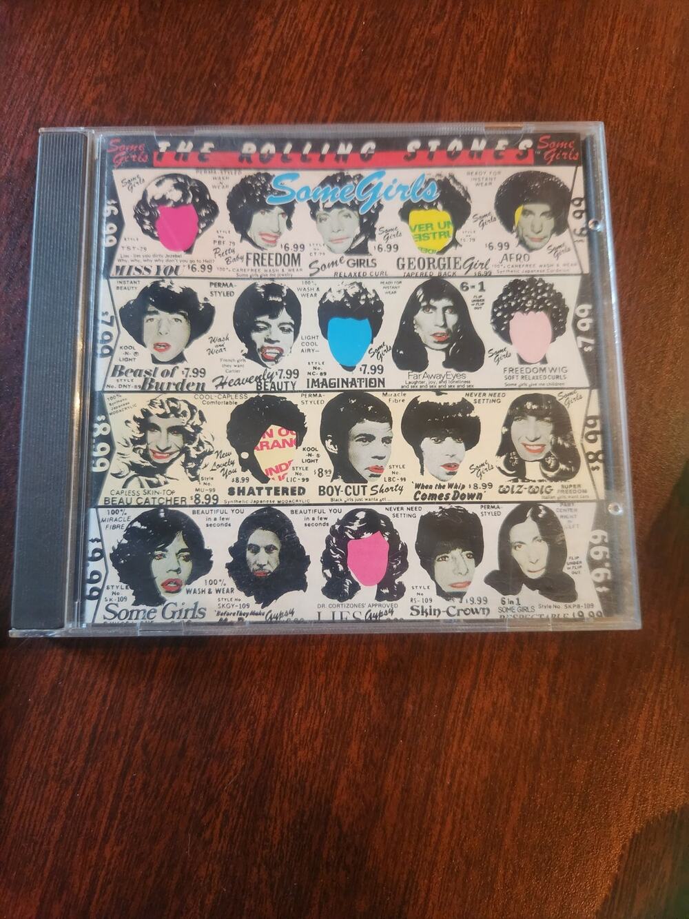 The Rolling Stones Some Girls CD Virgin Records Miss You Beast of Burden